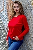 Мек кашмирен дамски пуловер с дълги ръкави